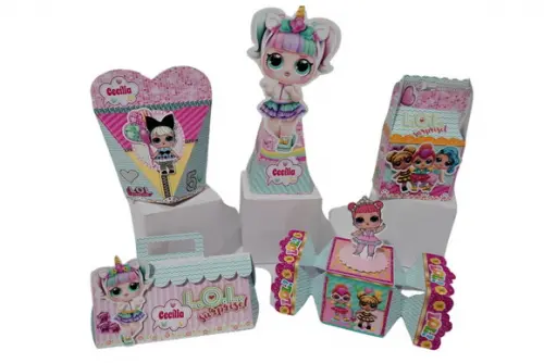 50 Lembrancinhas Personalizadas 3d Lol