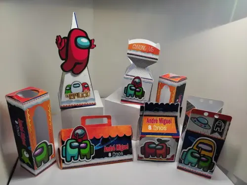 50 Personalizados - Among Us