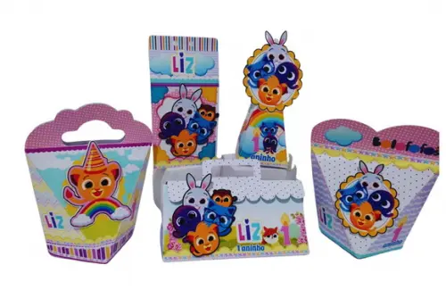 50 Personalizados 3d Bolo Fofos