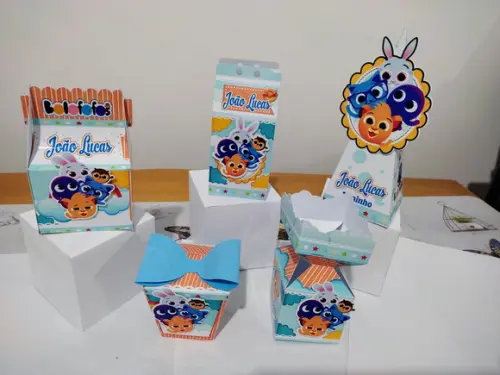 50 Personalizados 3d Bolo Fofos
