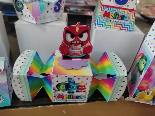 50 Personalizados 3d Divertidamente