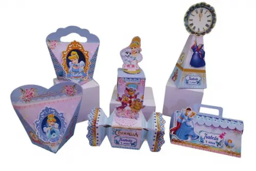 50 Personalizados Cinderela