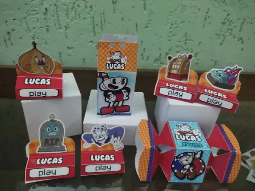 50 Personalizados Cuphead