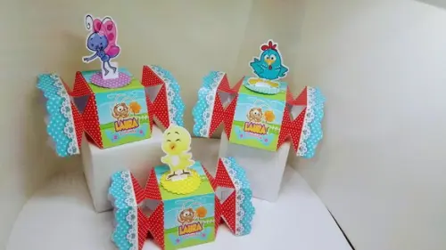50 Personalizados Galinha Pintadinha