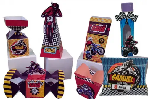 50 Personalizados Motocross