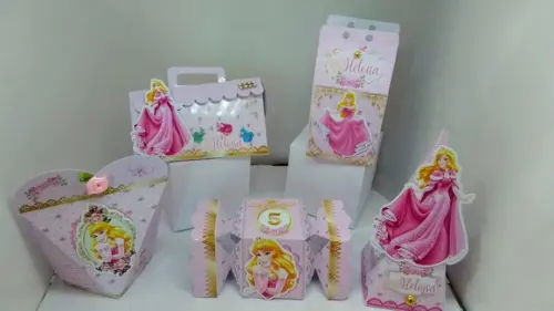 40 Personalizados Princesa Aurora - Bela Adormecida