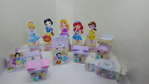 40 Personalizados Princesas Baby
