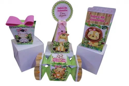 40 Personalizados Safari 3d
