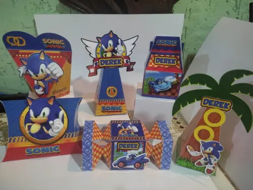 40 Personalizados Sonic