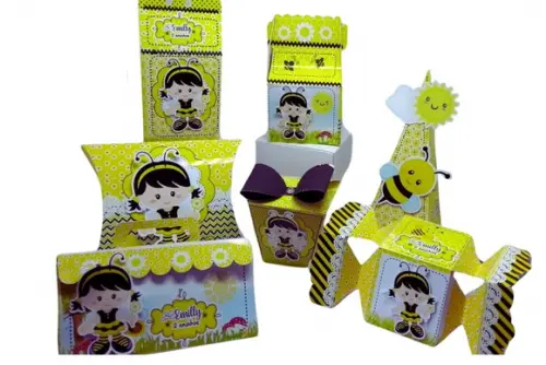 40 Personalizados Tema Abelhinha