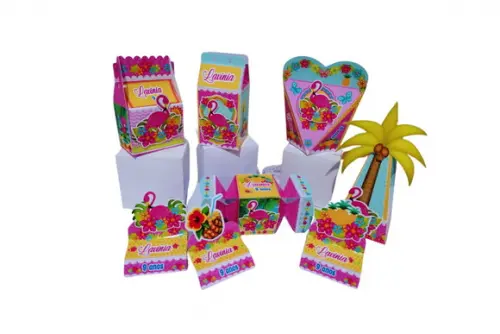 Flamingo Lembrancinhas Personalizados 50 Unidades