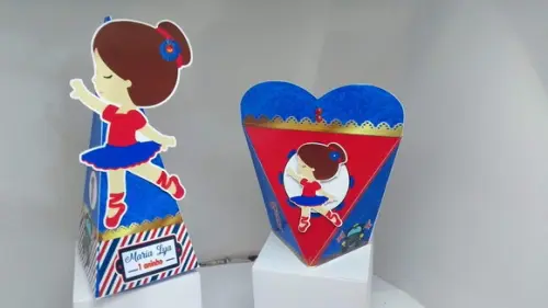 Kit 40 Caixinhas 3D Personalizadas Soldadinho de Chumbo