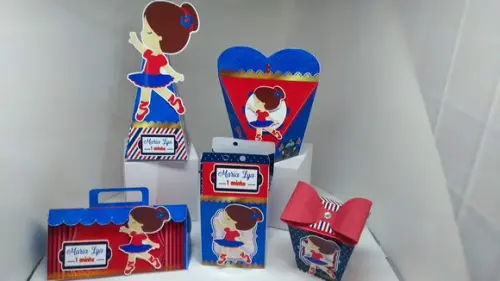 Kit 40 Caixinhas 3D Personalizadas Soldadinho de Chumbo