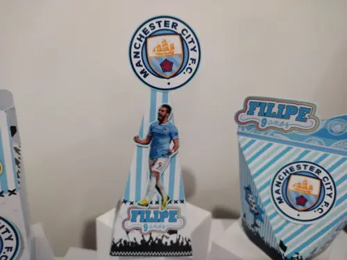 Kit 40 personalizados Manchester City