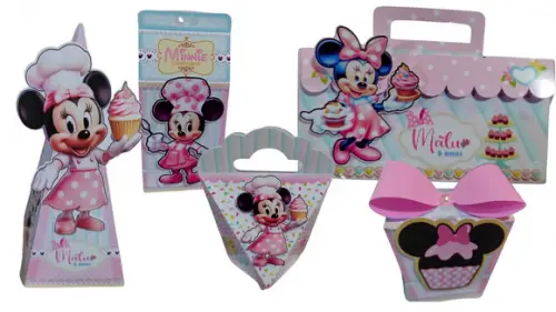 Kit Minie Confeiteira- 30 Cx