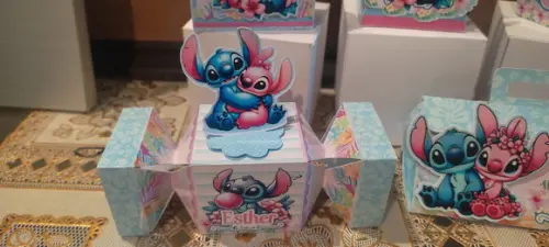 Kit Stitch e Angel Personalizados 40 Unidades