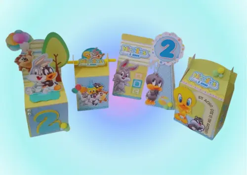Looney Tunes Baby Personalizados - 20 Unidades Grandes