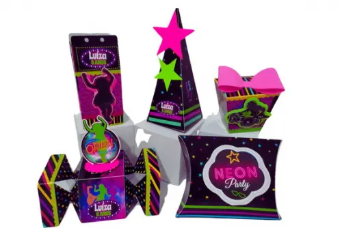 Personalizadas Neon - 40 Unidades a Escolher