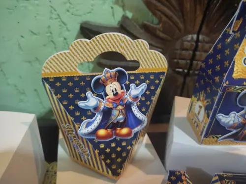 Personalizados 3d - Mickey Realeza 40 Unidades