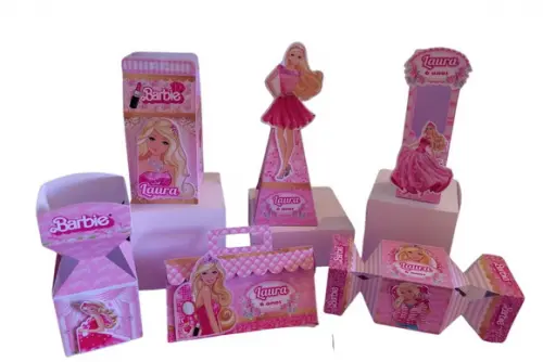 Personalizados Barbie - 40 Unidades