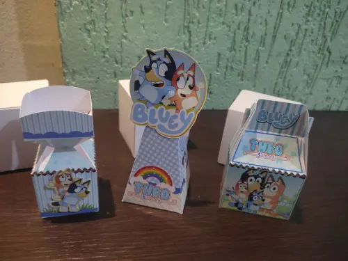 Personalizados Bluey 20 Unidades Grandes
