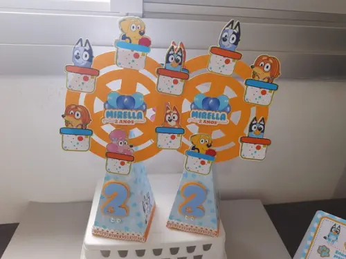 Personalizados Bluey 20 Unidades Grandes