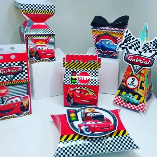 Personalizados Carros 3d - 40 Cx