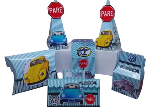 Personalizados Cidade dos Carros - 40 Itens
