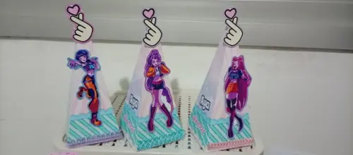 Personalizados Guerreiras do K Pop - 20 Unidades Grande
