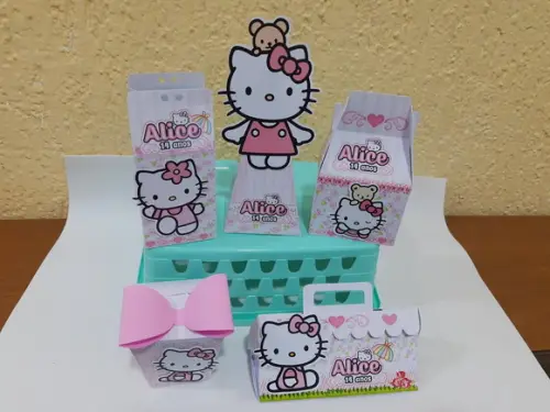 Personalizados Hello Kitty 20 Unidades Grandes