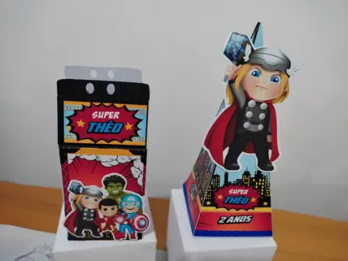 Personalizados Heróis Baby - 40 Unidades