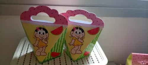 Personalizados Kit 20 Unidades Grandes Magali Rosa