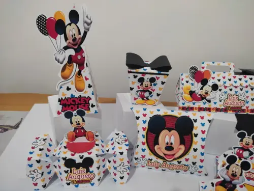Personalizados Mickey 3d - 40 Unidades