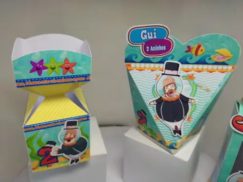 Personalizados Mundo Bita Fundo do Mar 40 Unidades