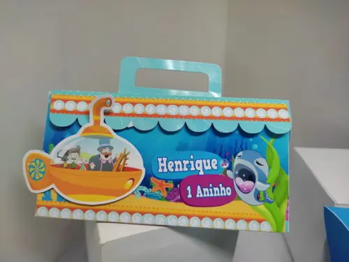 Personalizados Mundo Bita Fundo do Mar 40 Unidades