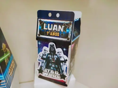Star Wars Lembrancinhas Personalizada Kit 50