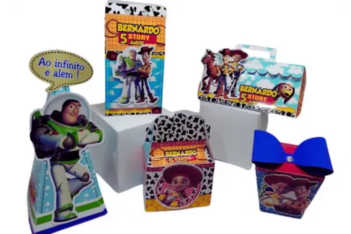 Toy Story Personalizados 3d 50 Unidades