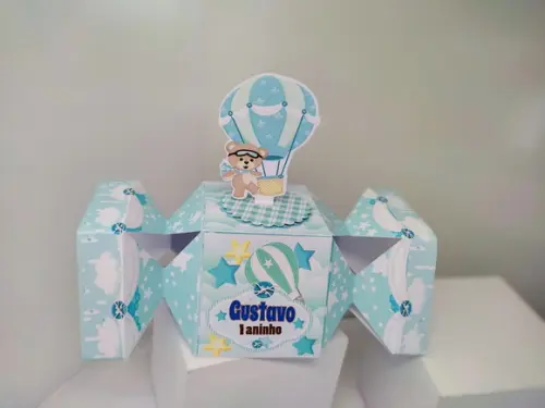 Ursinho Baloeiro Lembrancinhas  40 unidades