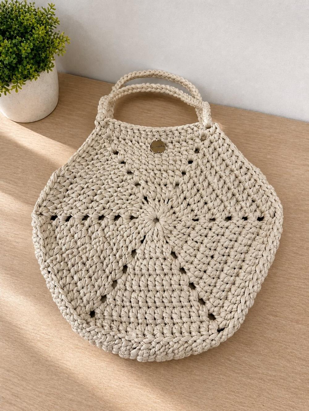Bolsa em crochê