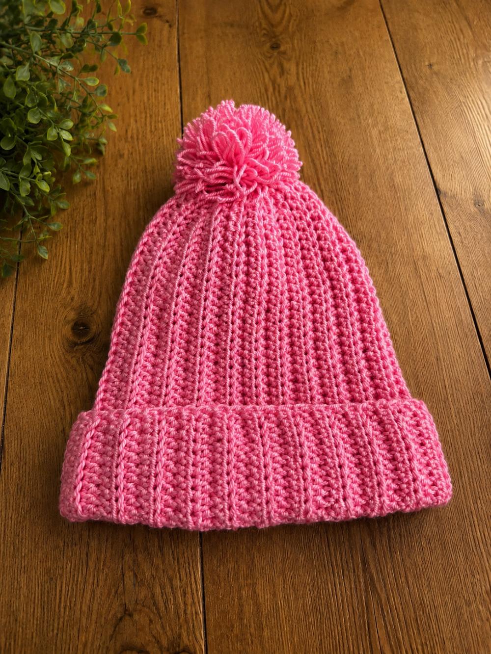 Gorro infantil em crochê