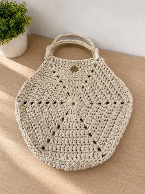 Bolsa em crochê
