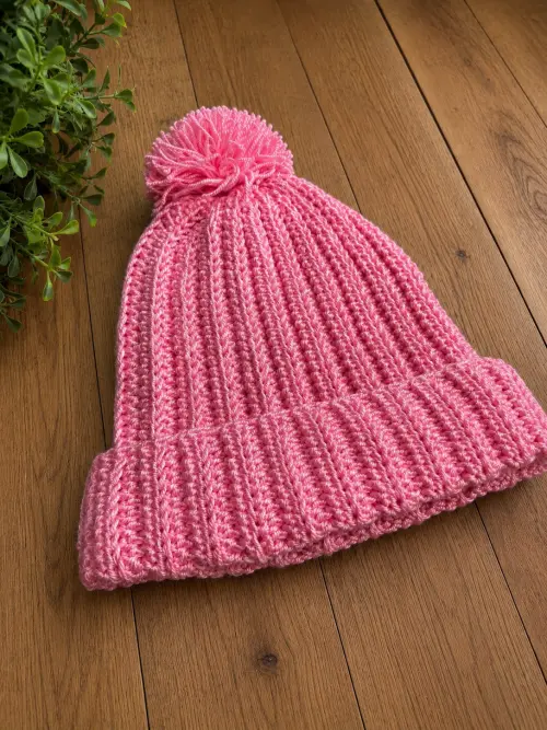 Gorro infantil em crochê