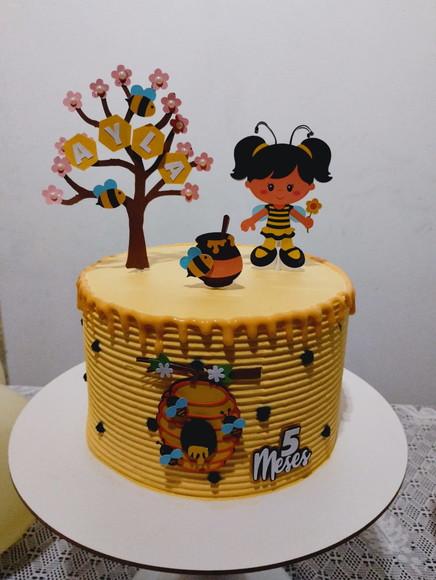 Arquivo de Corte Topo Abelhinha Menina