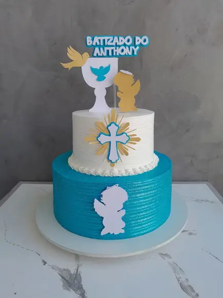 Arquivo de Corte Topo Batizado Menino Andar