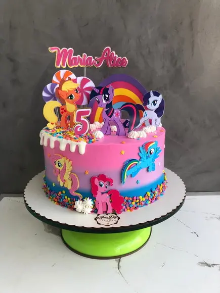 Arquivo de Corte Topo de Bolo My Litle Pony