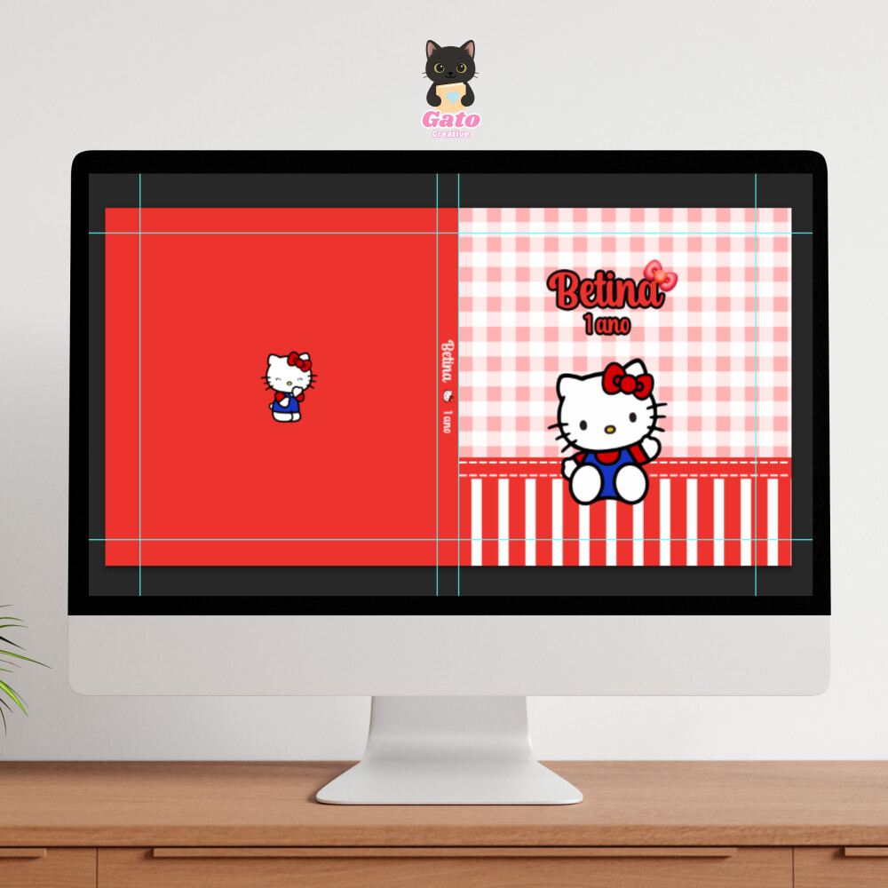 Capa - Hello Kitty Vermelha