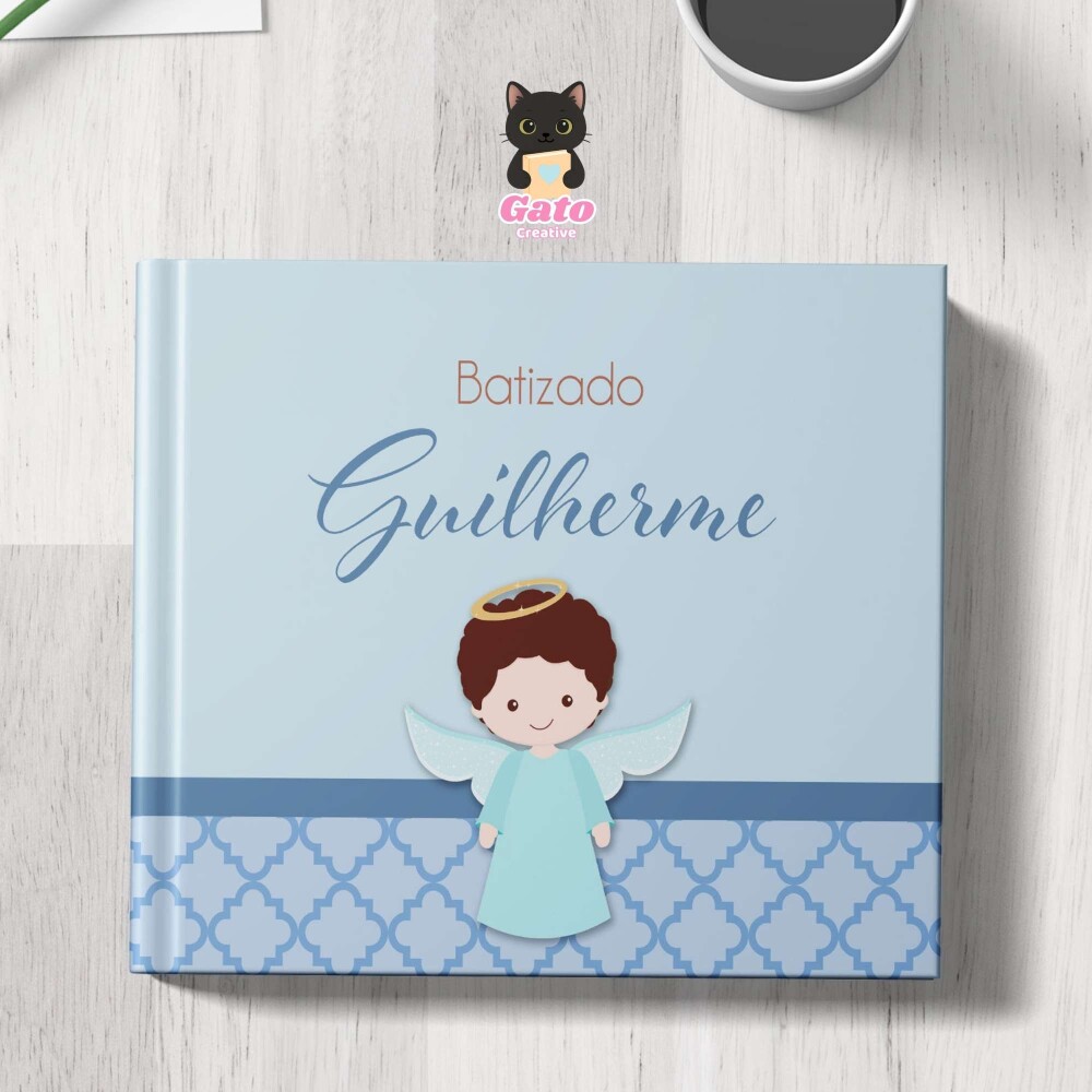 Capa de álbum Batizado Menino