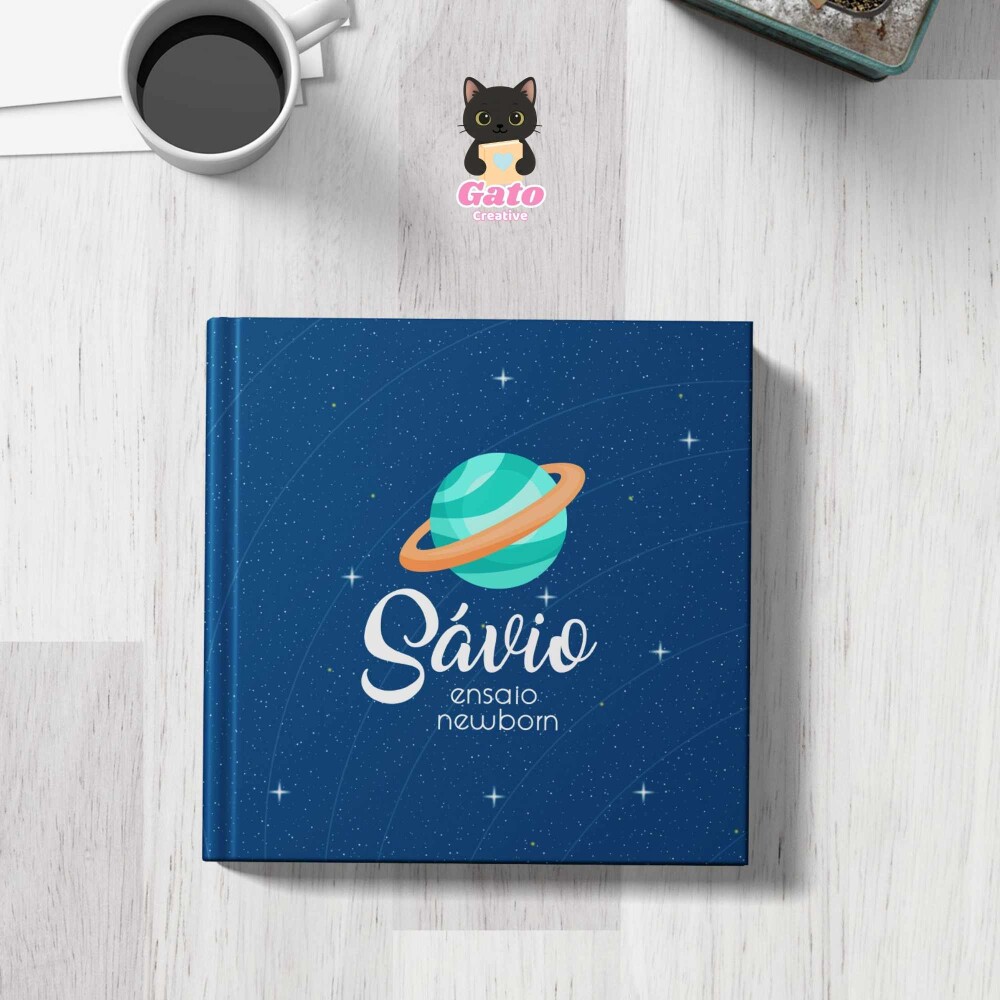 Capa de álbum  Astronauta Newborn