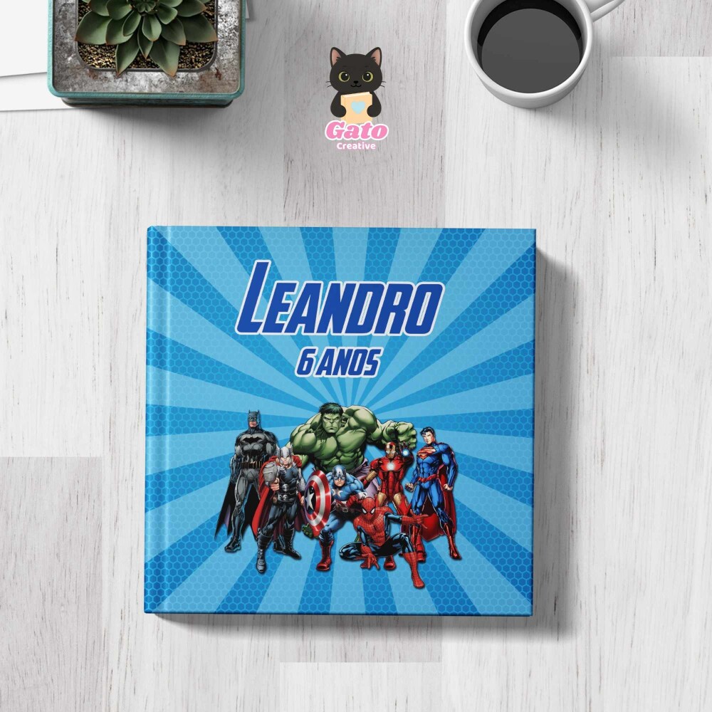Capa  de álbum fotográfico Herois