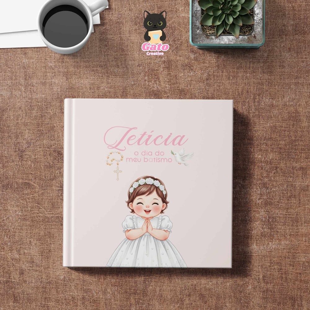 Capa  - Batizado Menina